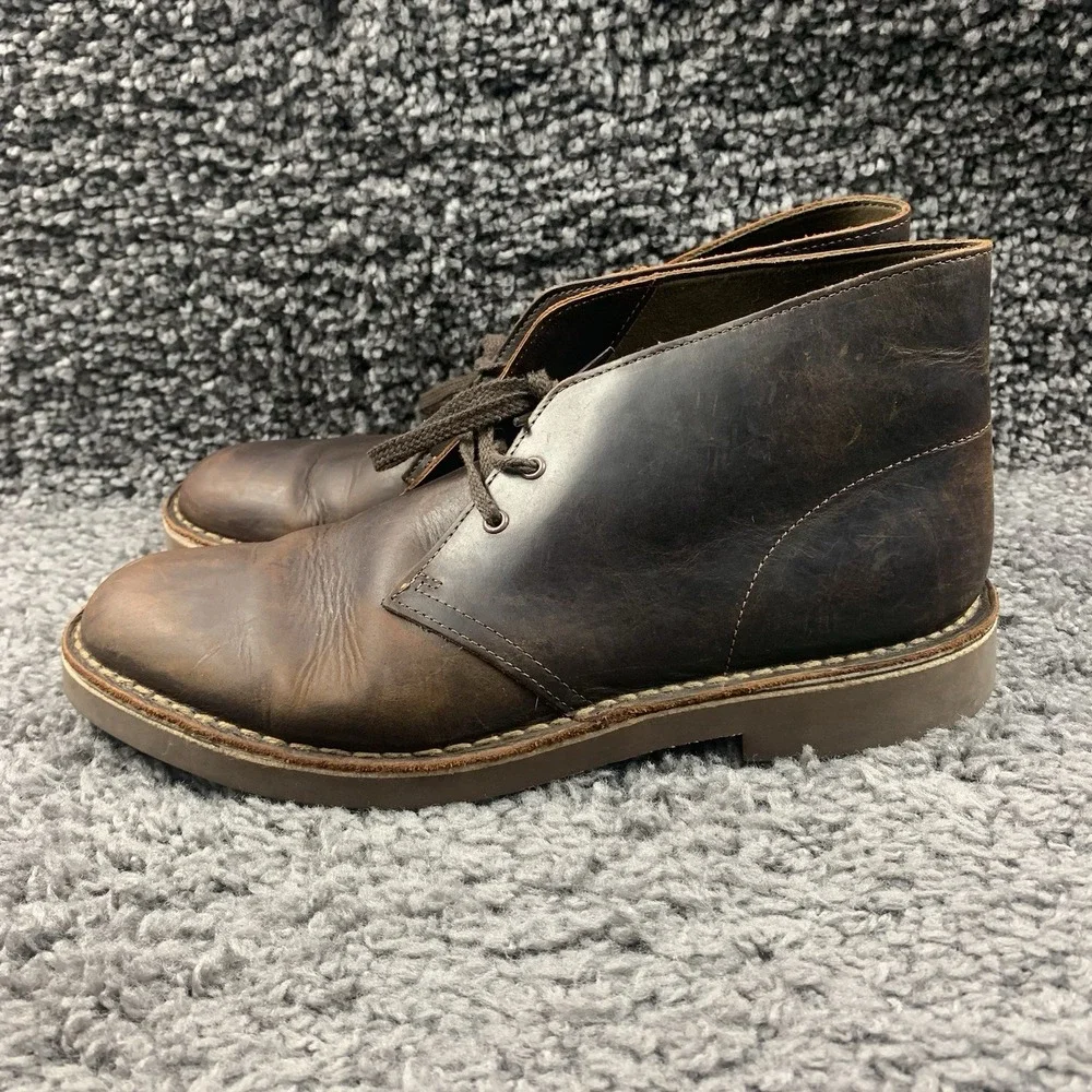 Clarks Bushacre 2 Chukka Boot Brown Men's Size 10